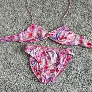 Peixoto Swimsuit with a beautiful tie die print